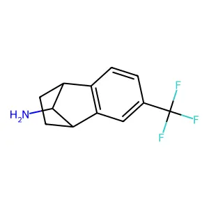 9-Amino-6-trifluoromethylbenzonorbornene structure