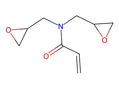 N,N-Diglycidyl acrylamide structure