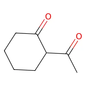 2-Acetylcyclohexanone structure