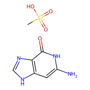 Dezaguanine Mesylate structure