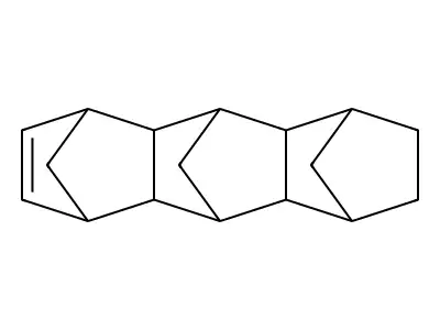 Hexacyclo[6.6.1.13,6.110,13.02,7.09,14]heptadec-4-ene structure
