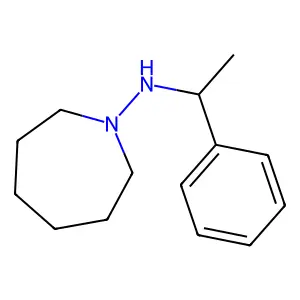 N-(1-苯乙基)氮杂环庚-1-胺 structure