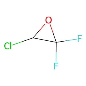 3-Chloro-2,2-difluorooxirane structure