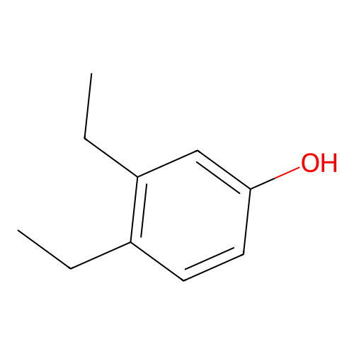 3,4-Diethylphenol structure