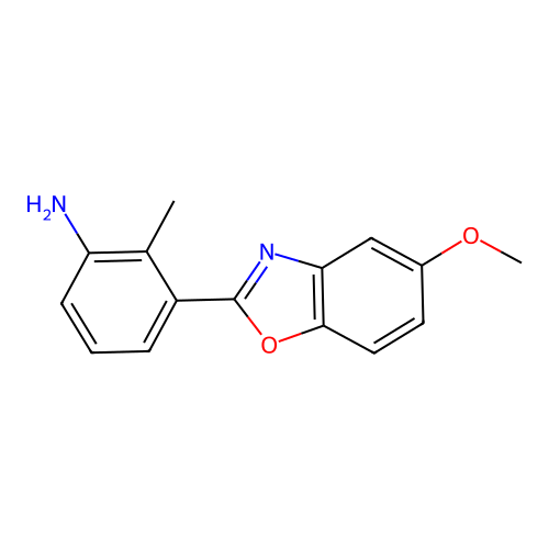 3-(5-Methoxy-1,3-benzoxazol-2-yl)-2-methylaniline structure