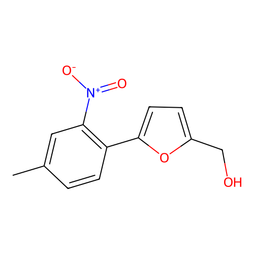 [5-(4-Methyl-2-nitro-phenyl)-furan-2-yl]-methanol structure