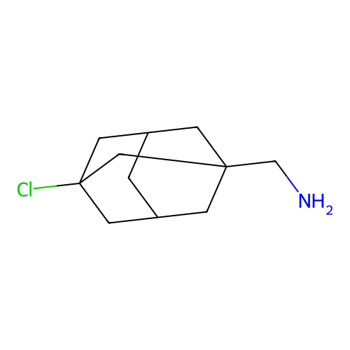 (3-Chloroadamantan-1-yl)methanamine structure