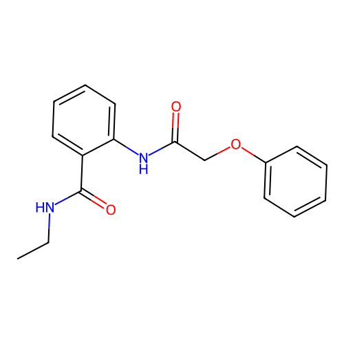 N-ethyl-2-[(2-phenoxyacetyl)amino]benzamide structure