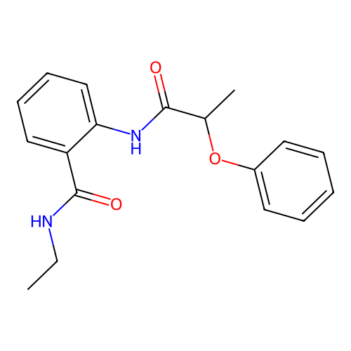 N-ethyl-2-(2-phenoxypropanoylamino)benzamide structure