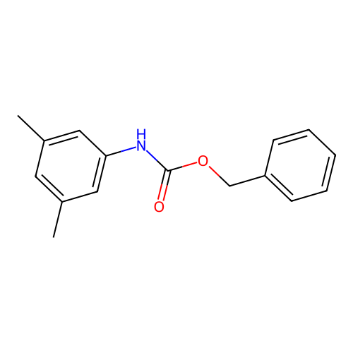 Benzyl N-(3,5-dimethylphenyl)carbamate structure