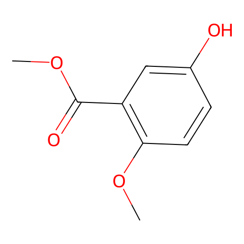 Methyl 5-hydroxy-2-methoxybenzoate structure