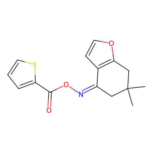 C15H15NO3S structure