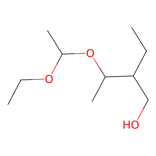 1-Butanol, 3-(1-ethoxyethoxy)-2-ethyl- structure