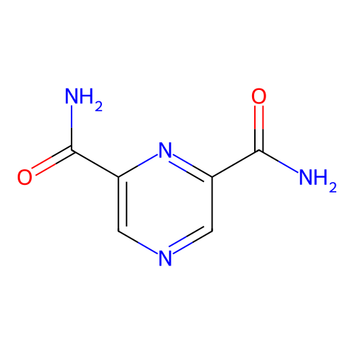 Pyrazine-2,6-dicarboxamide structure