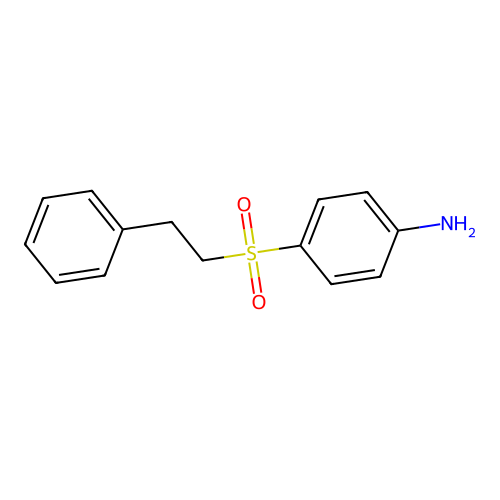p-(Phenethylsulfonyl)aniline structure