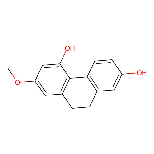 Lusianthridin structure