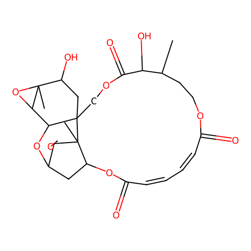 8B-Hydroxy-9B,10B-epoxyverrucarin A structure