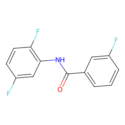 N-(2,5-二氟苯基)-3-氟苯甲酰胺 structure