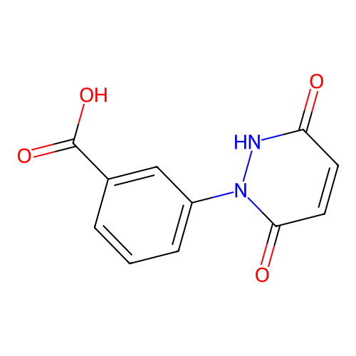 3-(3,6-Dioxo-1,2,3,6-tetrahydropyridazin-1-yl)benzoic acid structure