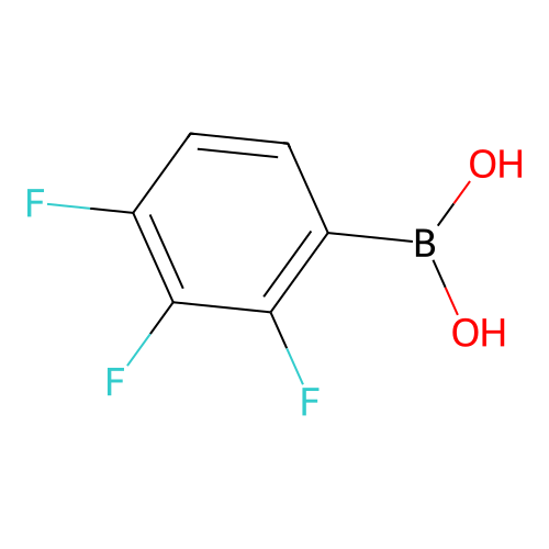 2,3,4-Trifluorobenzeneboronic acid structure