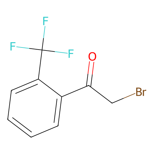 2-Bromo-1-[2-(trifluoromethyl)phenyl]ethan-1-one structure