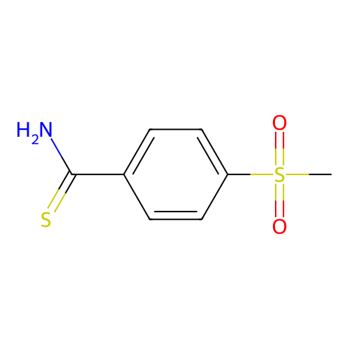 4-Methanesulfonylbenzene-1-carbothioamide structure