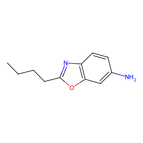 2-Butyl-1,3-benzoxazol-6-amine structure