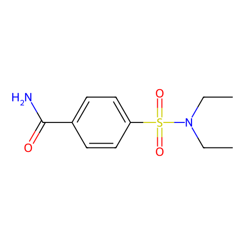 4-(Diethylsulfamoyl)benzamide structure