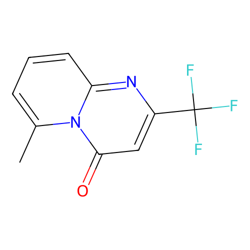 6-methyl-2-(trifluoromethyl)-4H-pyrido[1,2-a]pyrimidin-4-one structure
