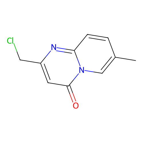2-(Chloromethyl)-7-methyl-4H-pyrido[1,2-a]pyrimidin-4-one structure
