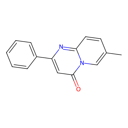 7-Methyl-2-phenyl-4H-pyrido[1,2-a]pyrimidin-4-one structure