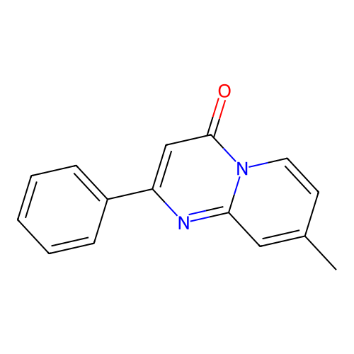 8-methyl-2-phenyl-4H-pyrido[1,2-a]pyrimidin-4-one structure
