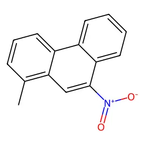1-Methyl-9-nitrophenanthrene structure