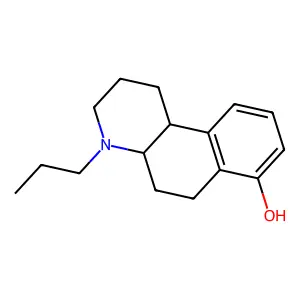 N-n-propyl-7-hydroxyoctahydrobenzo(f)quinoline structure