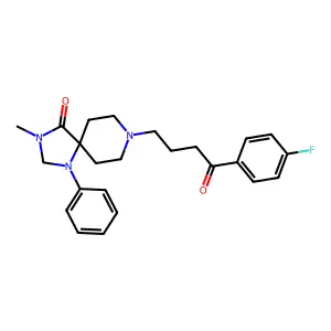 N-Methylspiroperidol structure