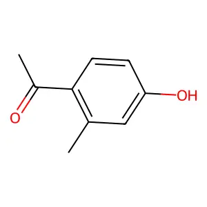 4-Hydroxy-2-methylacetophenone structure