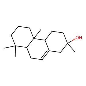13-Methylpodocarp-7-en-13-ol structure