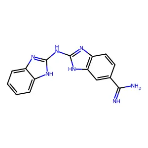 1H-Benzimidazole-5-carboximidamide, 2-(1H-benzimidazol-2-ylamino)- structure