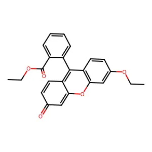 乙氧基荧光素乙酯 structure