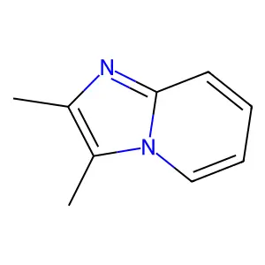 2,3-Dimethylimidazo(1,2-a)pyridine structure