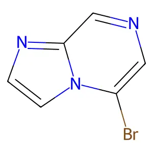 5-Bromoimidazo(1,2-a)pyrazine structure