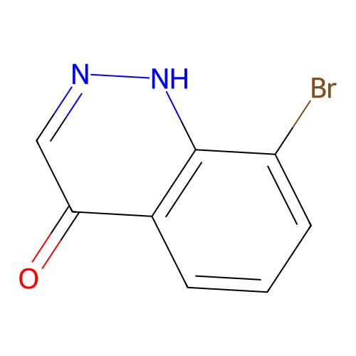 8-Bromo-4-cinnolinol structure