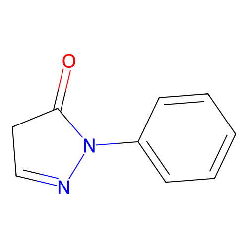 1-phenyl-1H-pyrazol-5(4H)-one structure