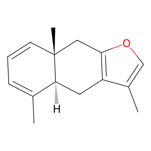 Furanoeudesma 1,3-diene structure