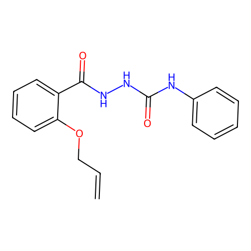 1-Phenyl-3-[(2-prop-2-enoxybenzoyl)amino]urea structure