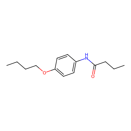 N-(4-butoxyphenyl)butanamide structure