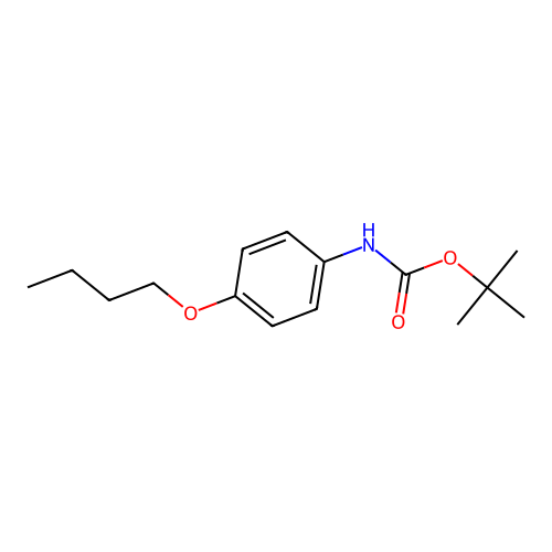 tert-butyl N-(4-butoxyphenyl)carbamate structure