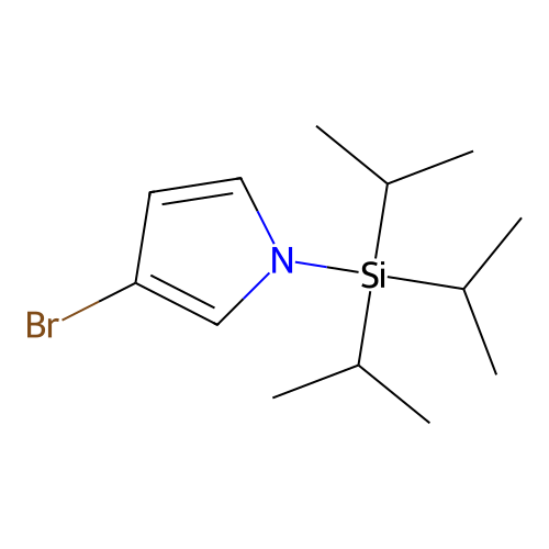 3-Bromo-1-(triisopropylsilyl)pyrrole structure