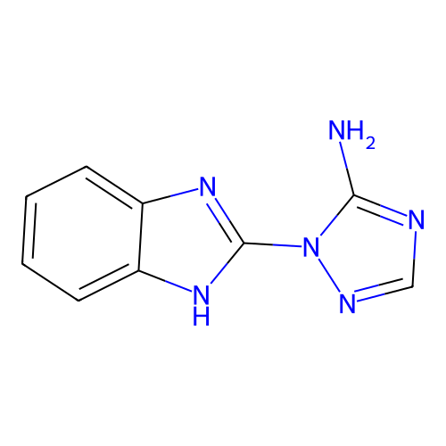 2-(1H-Benzoimidazol-2-YL)-2H-[1,2,4]triazol-3-ylamine structure