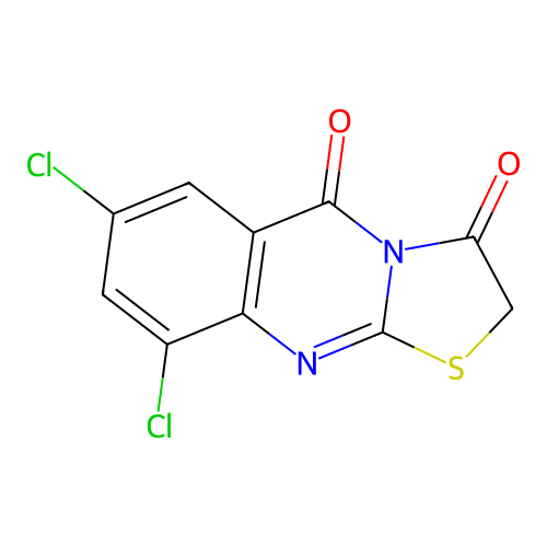 7,9-Dichloro-[1,3]thiazolo[2,3-b]quinazoline-3,5-dione structure